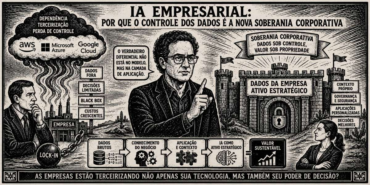 IA Empresarial: Por Que o Controle dos Dados é a Nova Soberania Corporativa